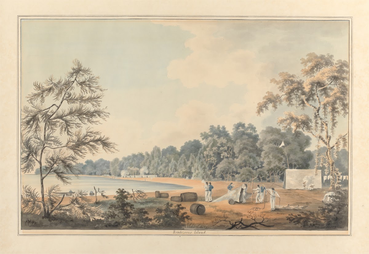 Rendezvous Island Solomon Islands ca 1812