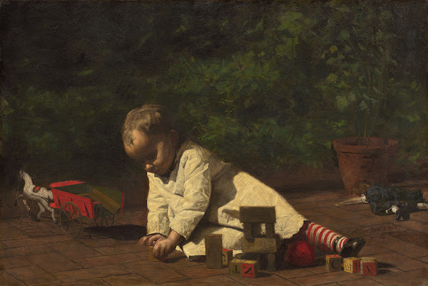Baby at Play 1876