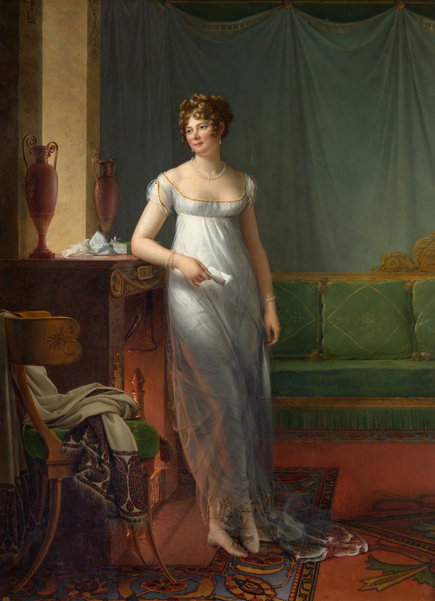 Madame Charles Maurice de Talleyrand Périgord ca 1804