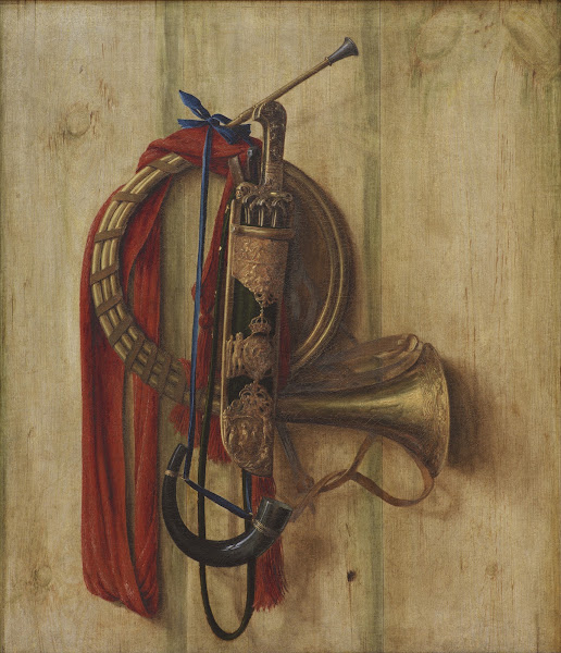 Trompe Loeil With Christian Vs Equipment For Riding To Hounds 1671