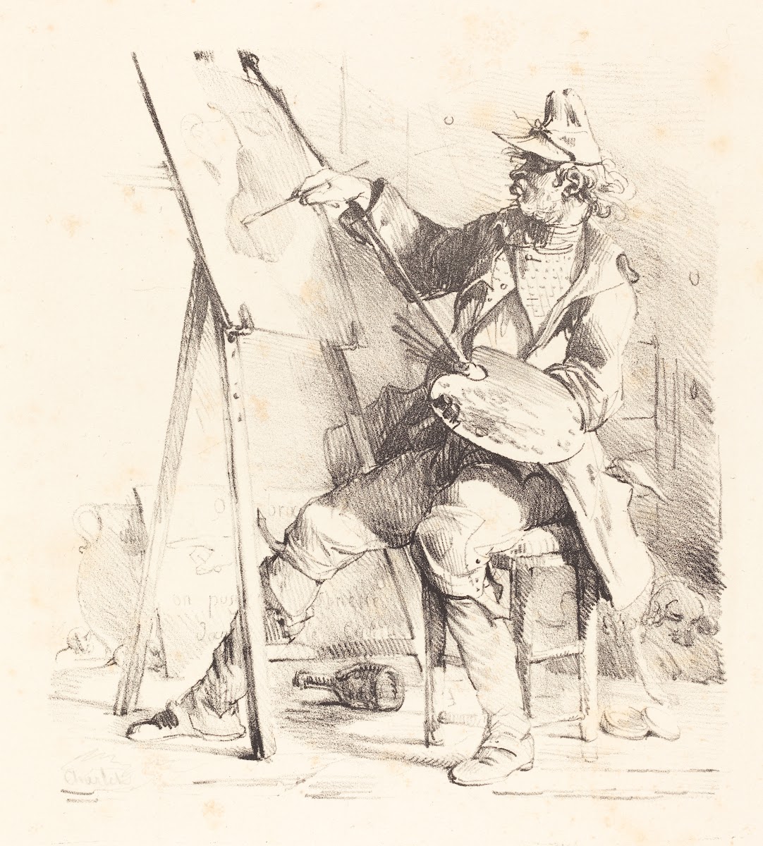 The Sign Painter Le Peintre dEnseignes