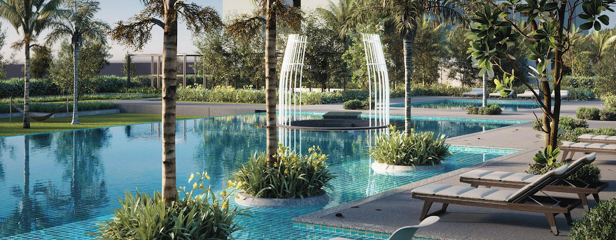 Luminar Residence, Federal Avenue — water feature pool