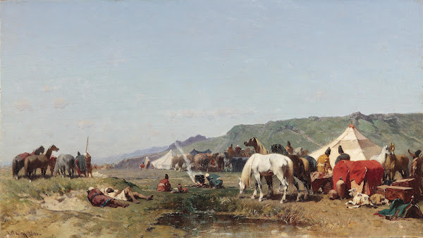 Ein Arabisches Feldlager