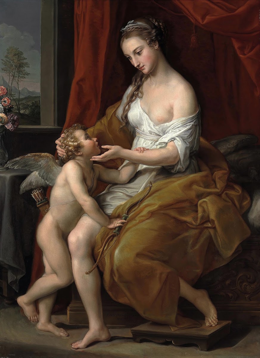 Venus Caressing Cupid 1774