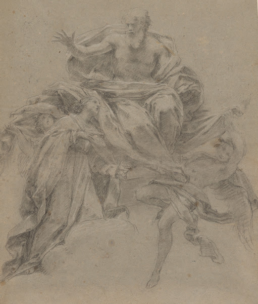 The Immaculate Conception With God The Father And Angels 1739