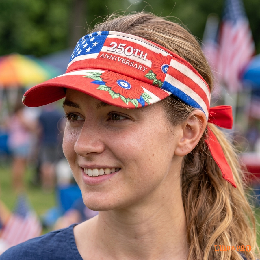 Strap sunshade hat