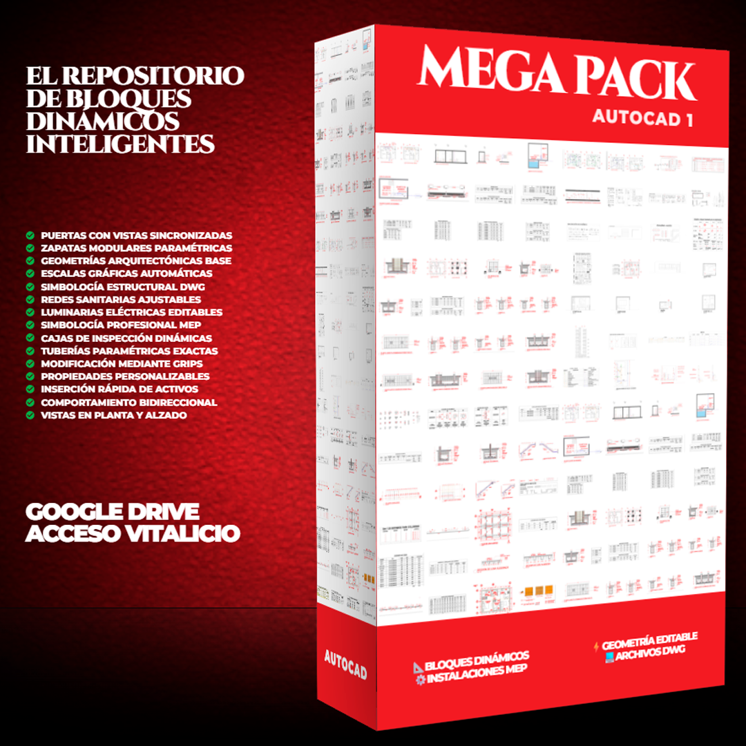 Mega Pack AutoCAD 1