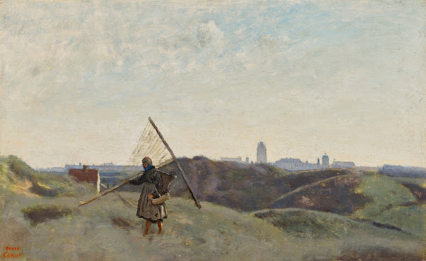 Dunkerque Une pêcheuse de crevettes 1857