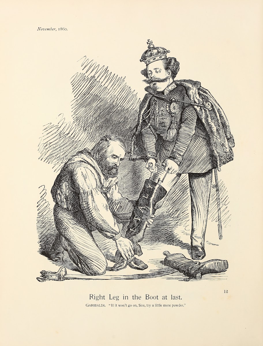 Right leg in the boot at last 1860