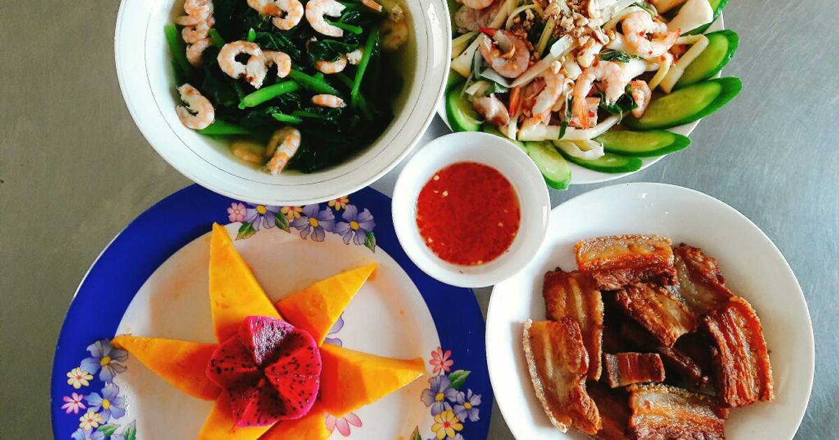 Mâm cơm đủ chất 7