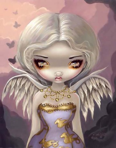 HAE DY054 Qs Angel In Lilac