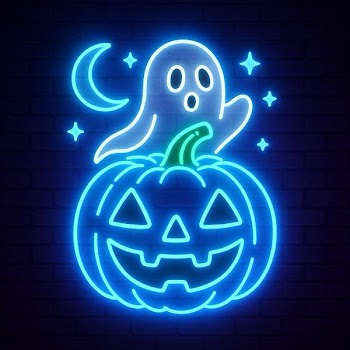 Neon Pumpkin Picture