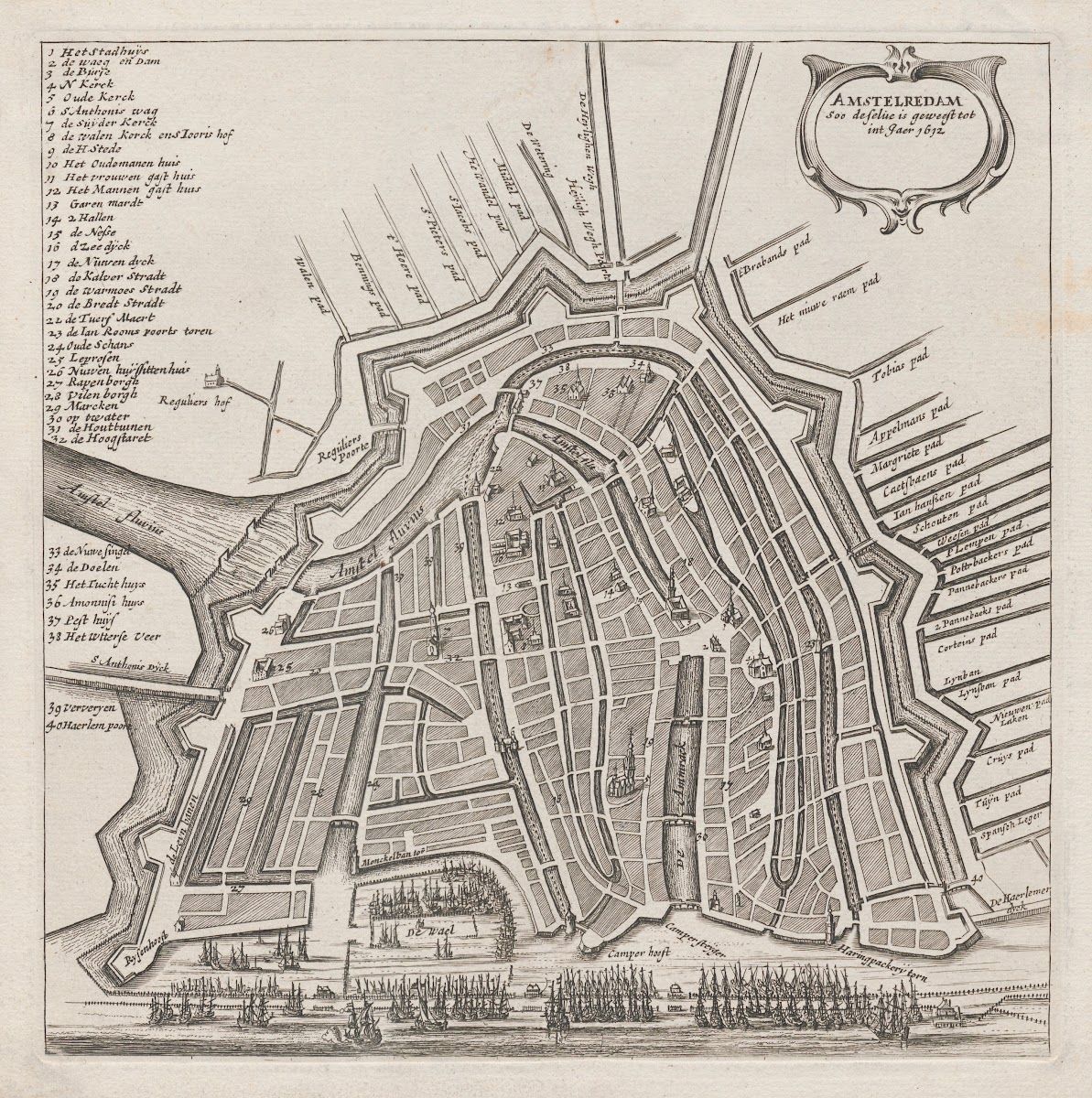 Amstelredam Soo deselve is geweest tot int jaer 1632 1748