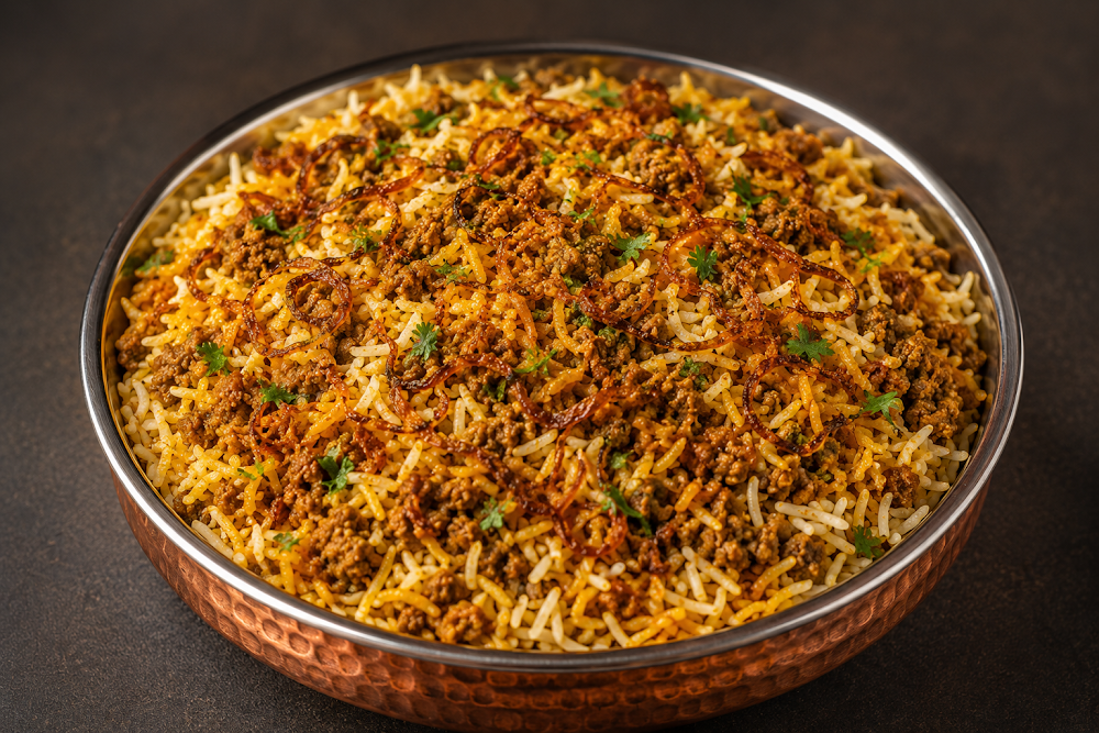 Qeema Biryani