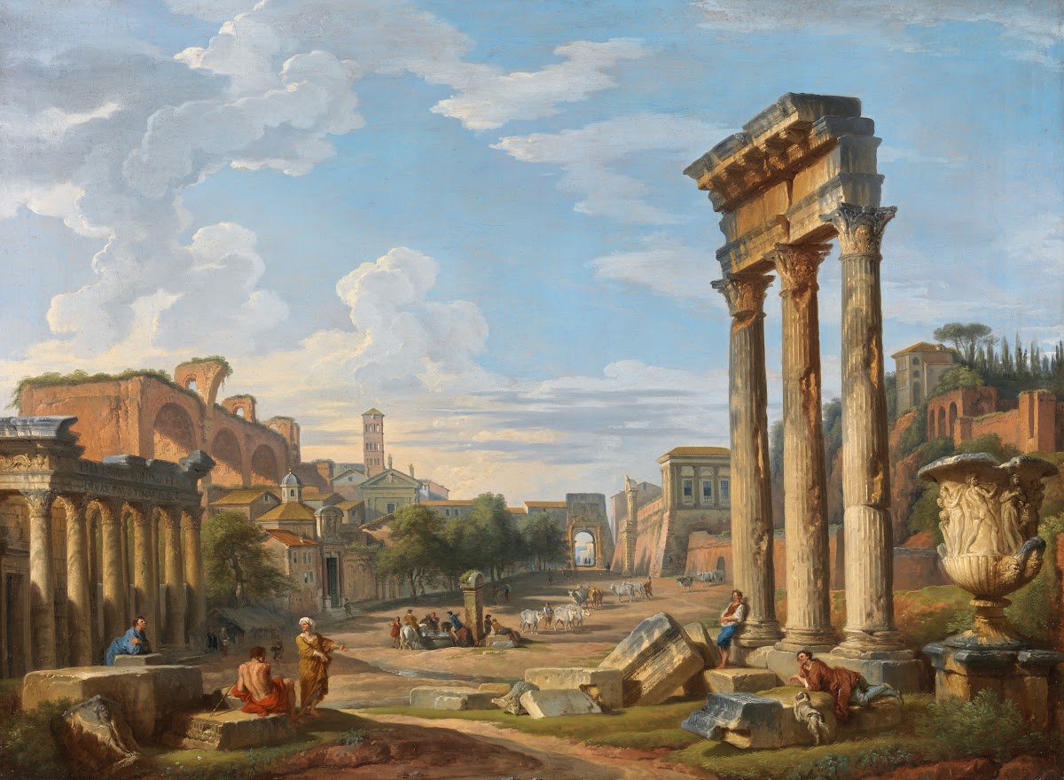 The Roman Forum 1740
