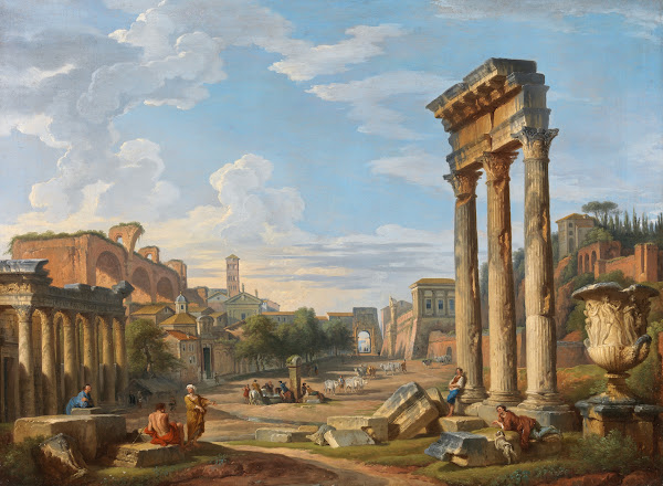 The Roman Forum 1740