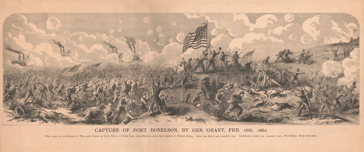 Capture of Fort Donelson by Gen Grant Feb 16th 1862 1862