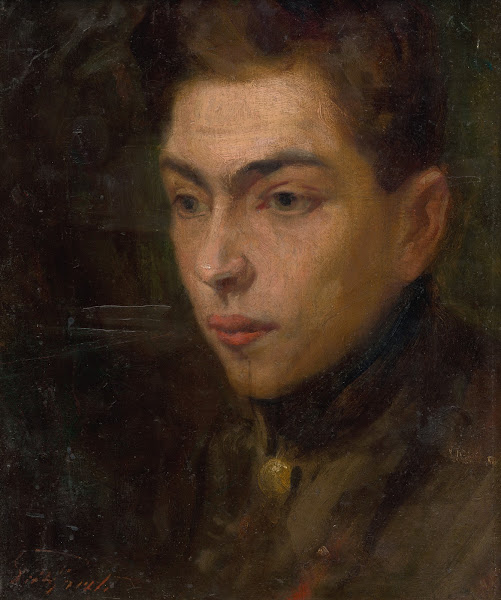 Head Study of a Young Man 1890