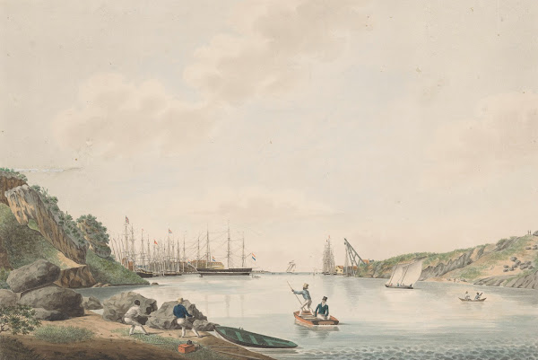 Gezicht Op De Haven Van CuraçAo C 1825