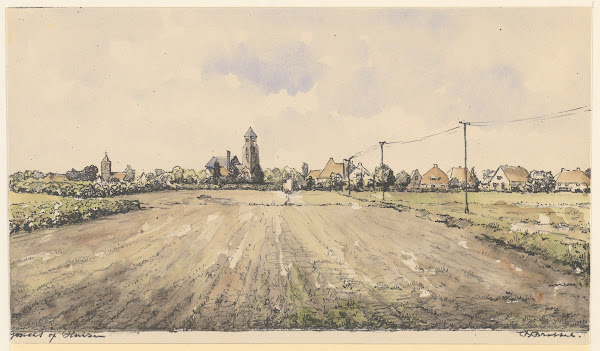 Gezicht Op Huizen 1935