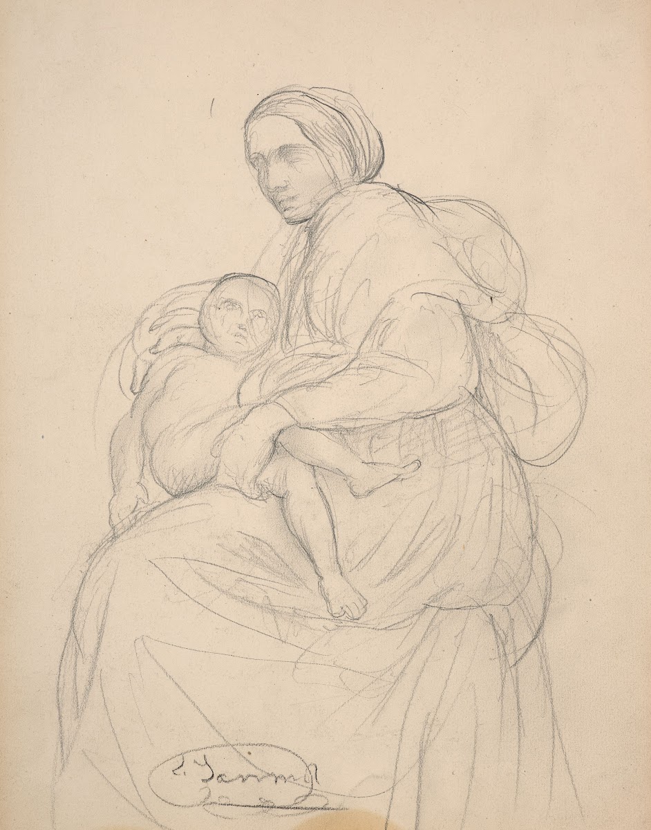 Study for Virgin and Child