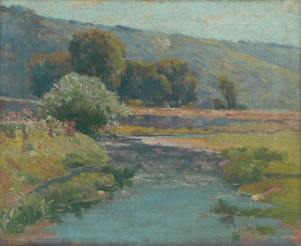 Landscape with a flooded stream 1917