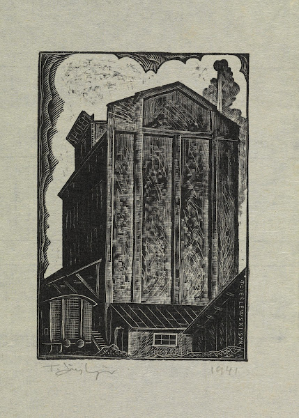Młyn Społem w Sokołowie Podlaskim 1941