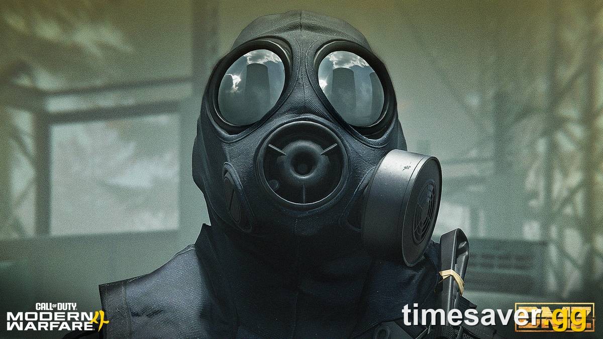 A Modern Warfare 4 Operator in a gas mask — one of the new looks in the MW4 Multiplayer beta