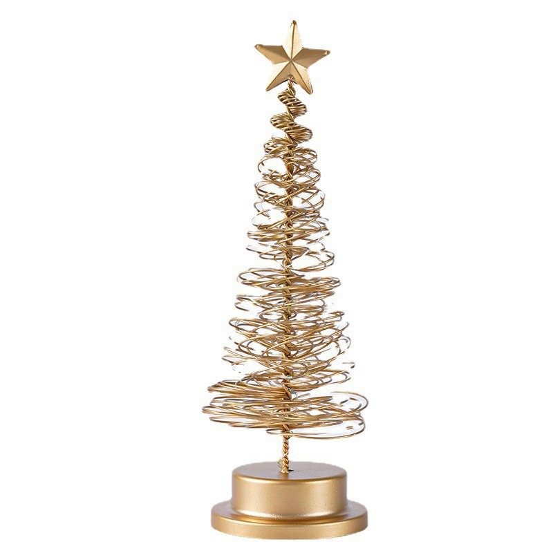 LED table lamp, star design, iron