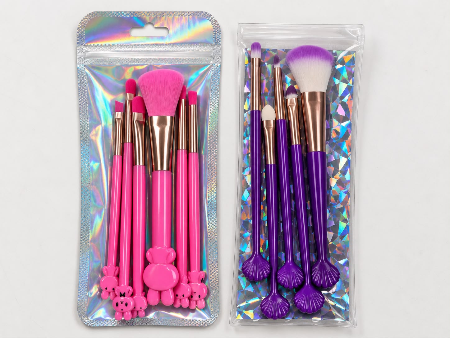 Set De Brochas De Maquillaje X6 (Diseño Especial)