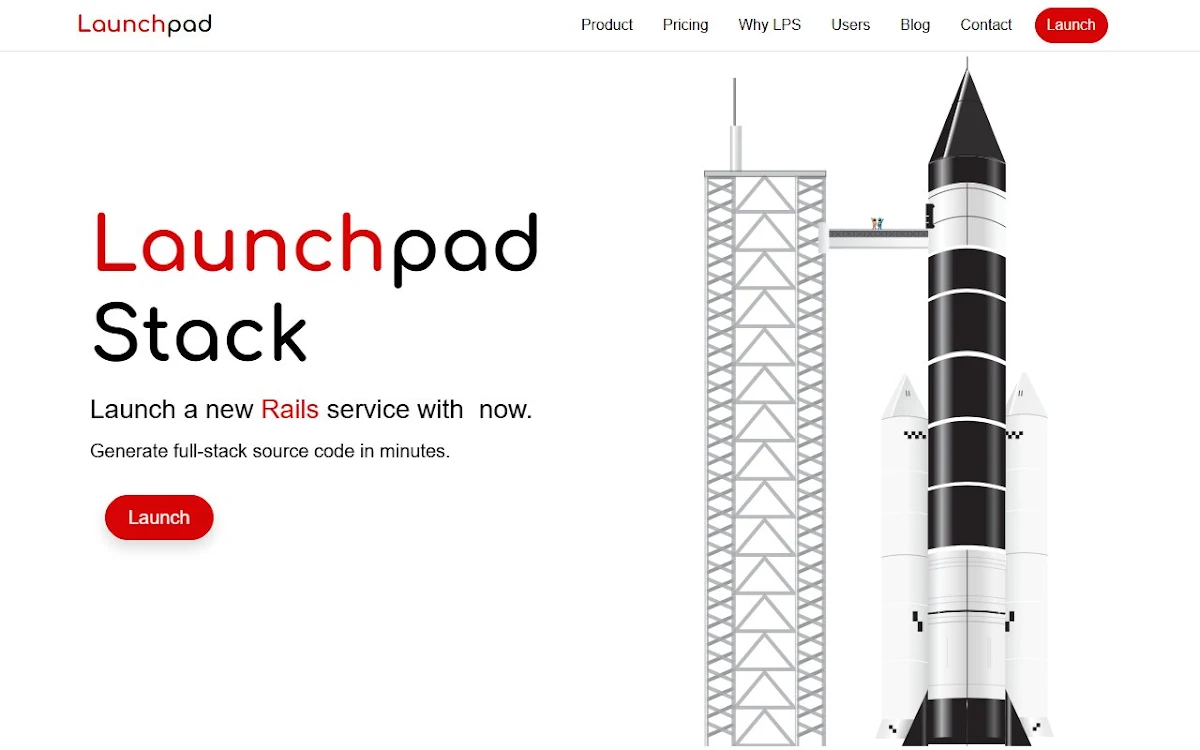 Captura de Launchpad Stack