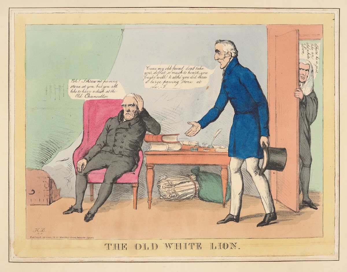 The old white lion 1829