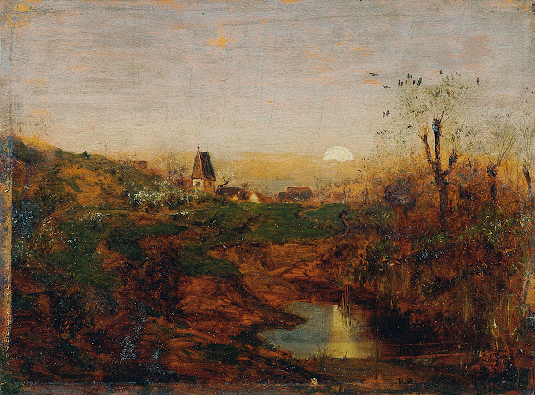 AbenddäMmerung In Moorlandschaft 1885