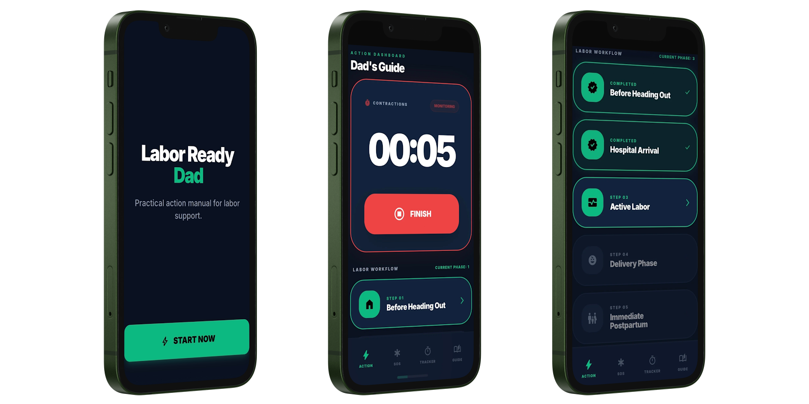 Labor Ready Dad app preview