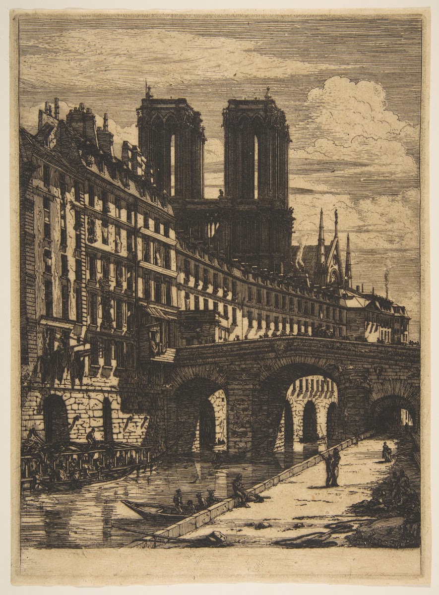 The Petit Pont Paris 1850