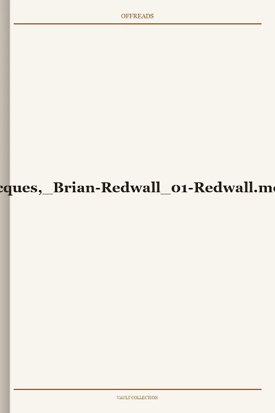 Jacques, Brian Redwall 01 Redwall