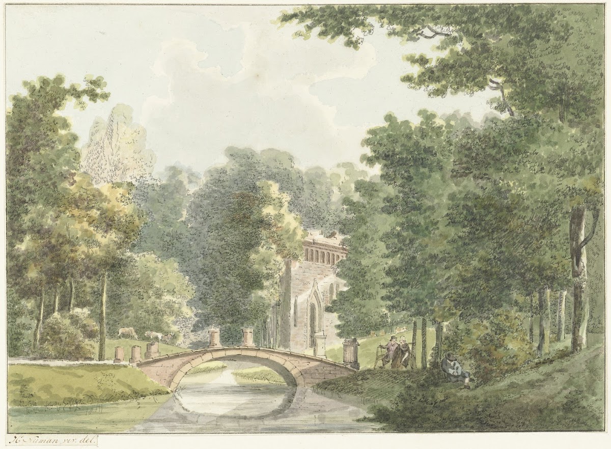 Het landgoed Velzerbeek bij Velsen 1754   1820