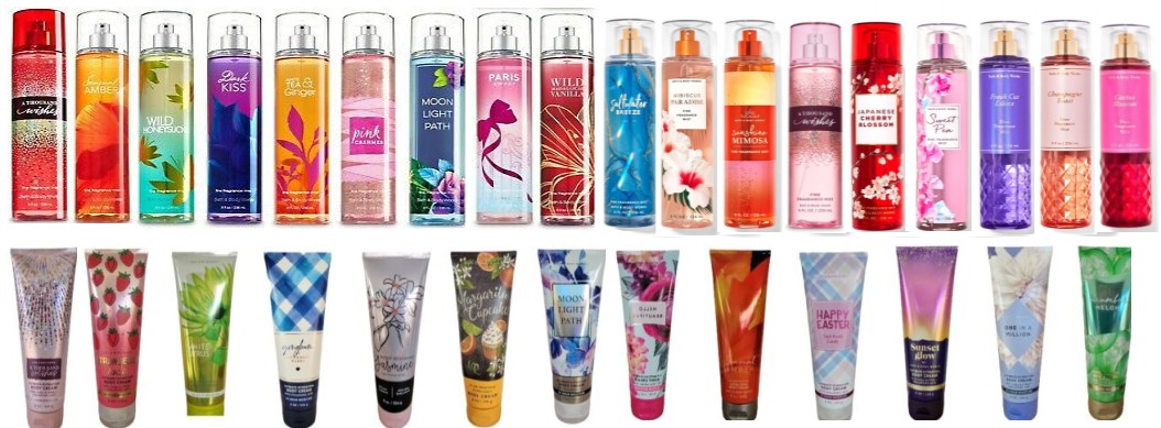 BATH & BODY WORKS SPLASH Y CREMAS consultar disponibilidad