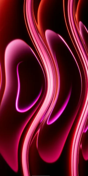 Abstract, Liquid, Swirl, Neon 5K Wallpaper Background