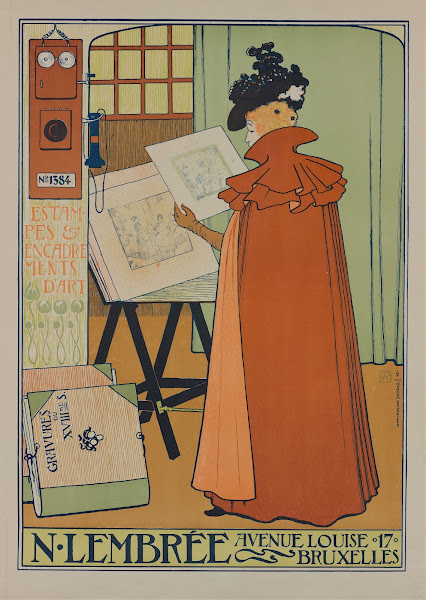 Poster for the Lembrée Gallery 1897