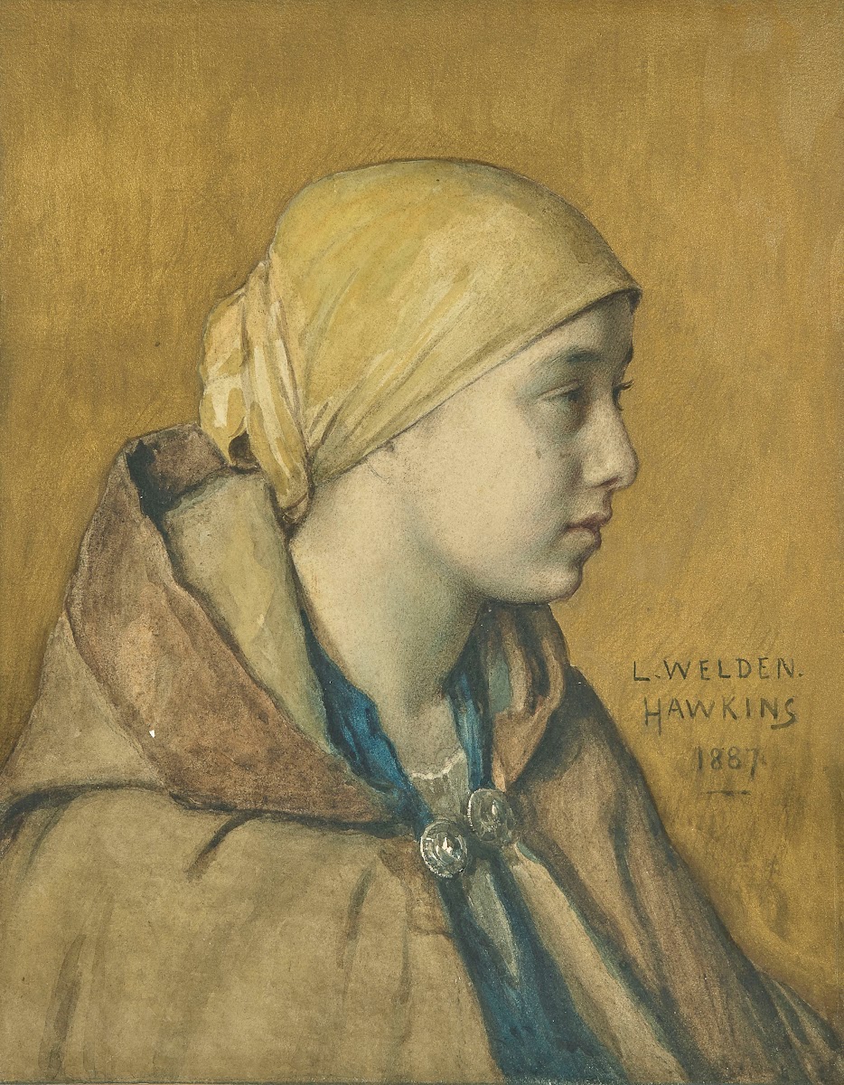 Young peasant girl 1887