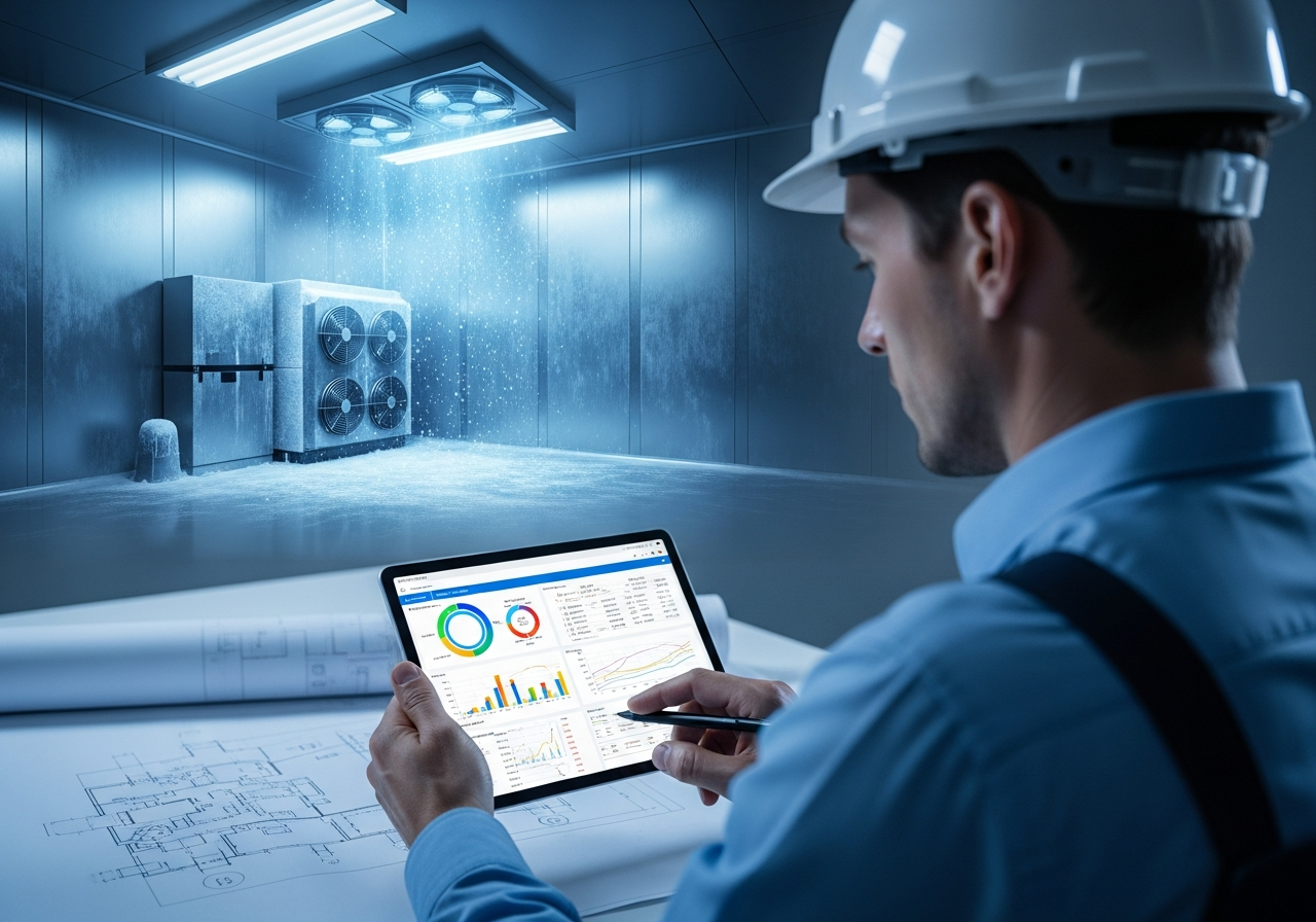 Pemeriksaan Panel Kompresor Mesin Pendingin Chiller