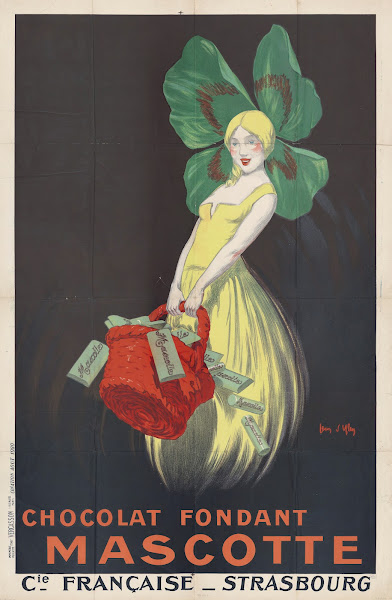 Chocolat fondant Mascotte Compagnie française Strasbourg 1920
