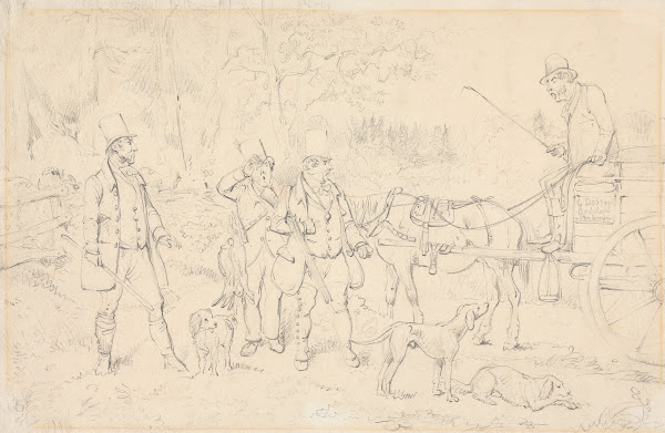 Sporting Anecdotes Sketch for The Sporting Butcher