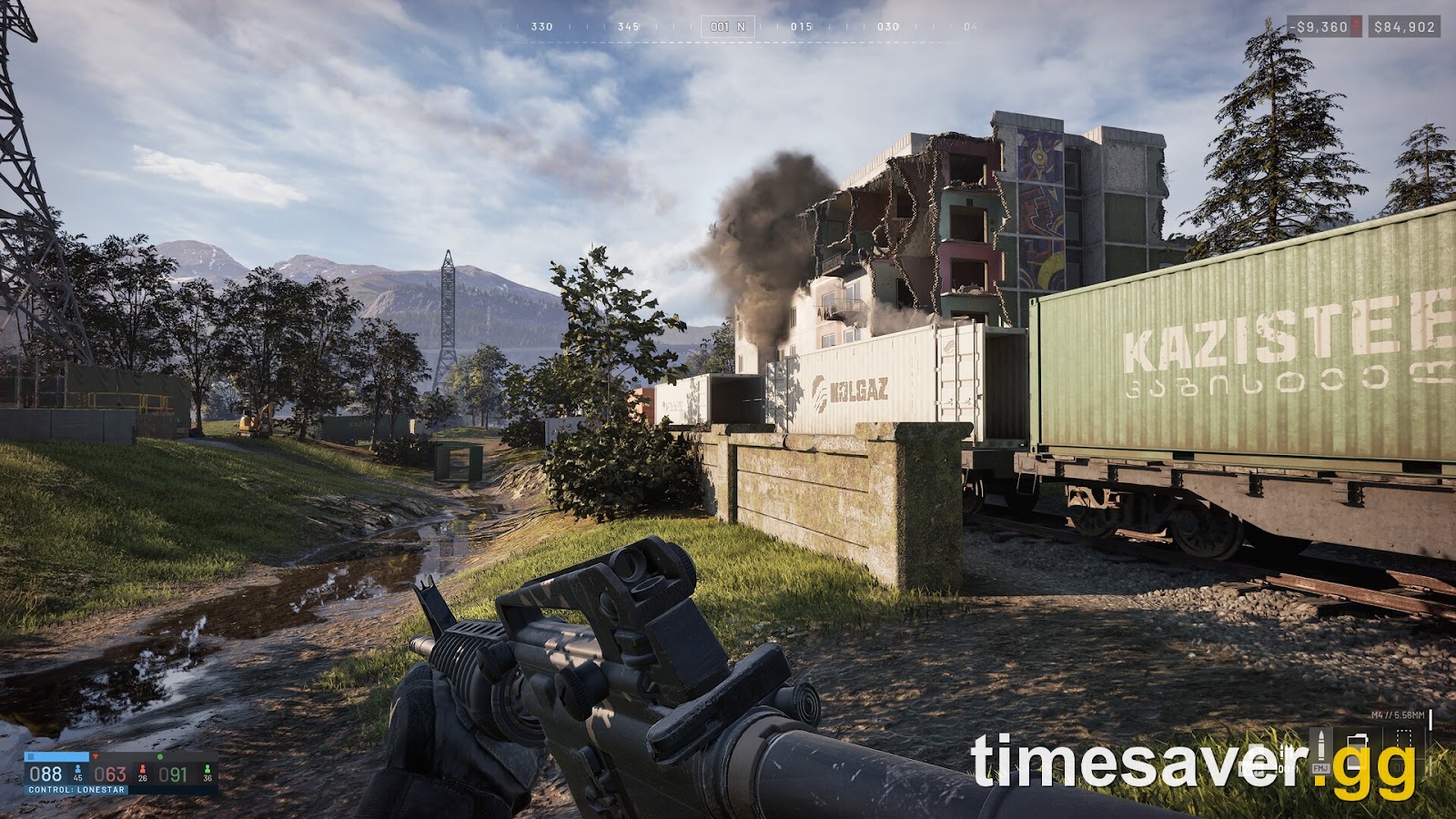 WARDOGS combat inside the contested zone, where objective control and teamplay actions are rewarded with Cash alongside kills.