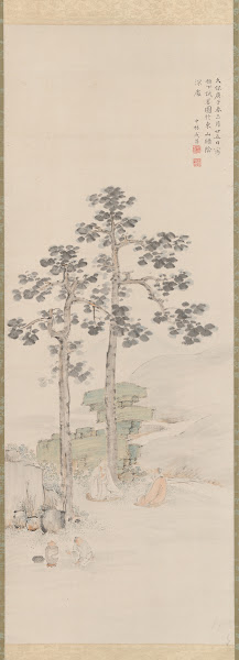 Sampling Tea beneath the Wu Trees 1840