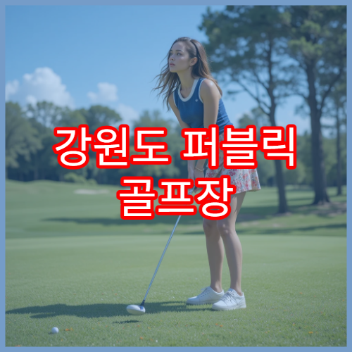 강원도 퍼블릭 골프장 난이도 순위