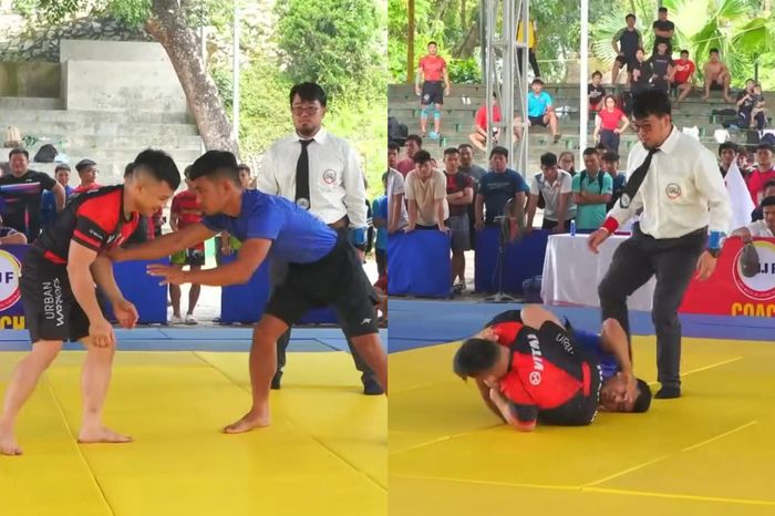 Thách đấu cựu vô địch SEA Games, học trò Johnny Trí Nguyễn xin thua sau 38 giây - Báo VTC News
