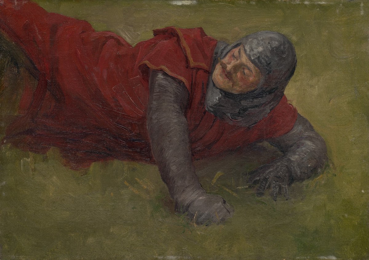 Study of a Wounded Soldier 1895 1896