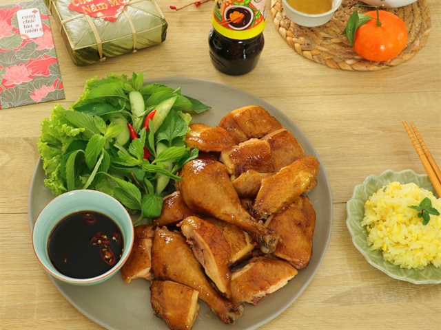 Gà Hấp Nước Tương